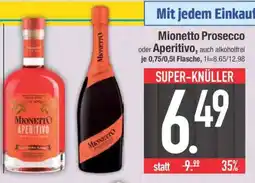 Edeka Mionetto Prosecco oder Aperitivo Angebot