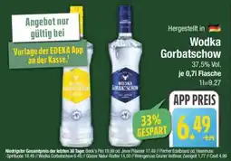Edeka Wodka Gorbatschow Angebot