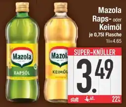 Edeka Mazola Raps- oder Keimöl Angebot