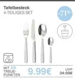 Edeka Tafelbesteck 4-teiliges Set Angebot