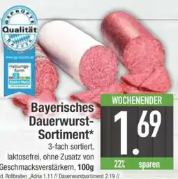 Edeka Bayerisches Dauerwurst-Sortiment Angebot