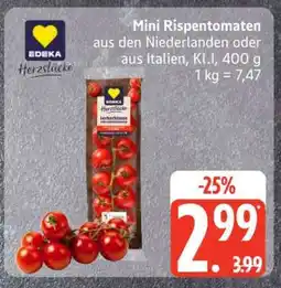 Edeka Mini-Rispentomaten Angebot