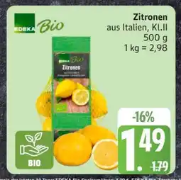 Edeka Zitronen Angebot