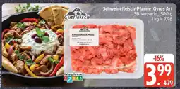 Edeka Schweinefleisch -Pfanne Gyros Art Angebot