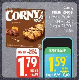 Edeka Corny Müsli-Riegel Angebot