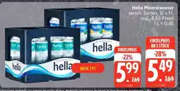 Edeka Hella Mineralwasser Angebot