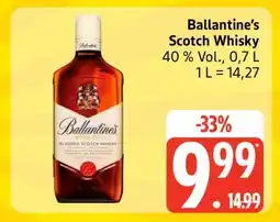 Edeka Ballantine's Scotch Whisky Angebot