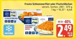 Edeka FROSTA Schlemmerfilet oder Fischstäbchen Angebot