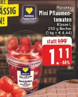 Edeka Mini Pflaumentomaten Angebot