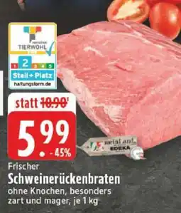 Edeka Frischer Schweinerückenbraten Angebot