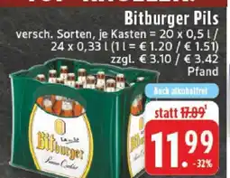 Edeka Bitburger Pils Angebot
