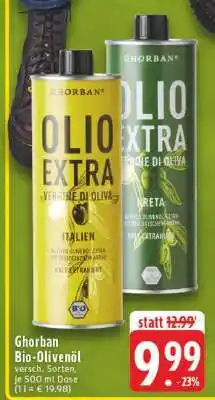 Edeka Ghorban Bio-Olivenöl Angebot