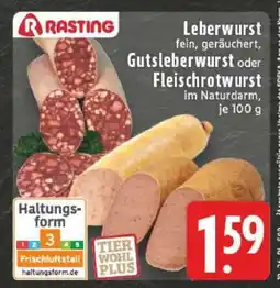 Edeka Rasting Wurst Angebot