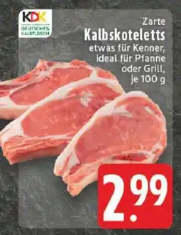 Edeka Zarte Kalbskoteletts Angebot