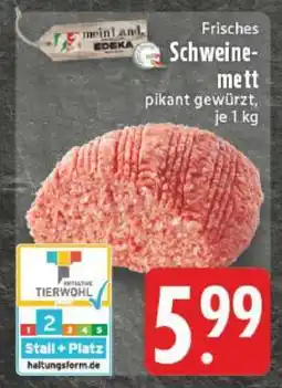 Edeka Frisches Schweinemett Angebot