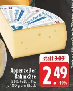 Edeka Appenzeller Rahmkäse Angebot