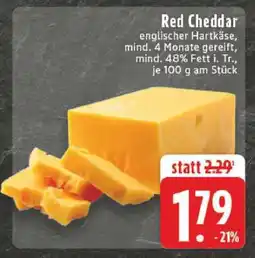 Edeka Red Cheddar Angebot