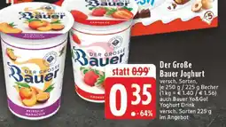 Edeka Der Große Bauer Joghurt Angebot