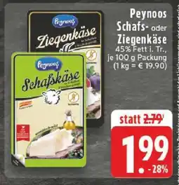 Edeka Peynoos Schafs- oder Ziegenkäse Angebot
