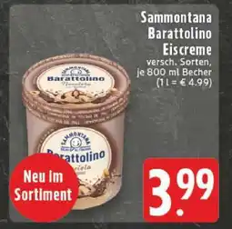 Edeka Sammmontana Barattolino Eiscreme Angebot