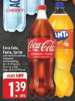 Edeka Coca­Cola/ Fanta/ Sprite Angebot