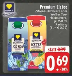 Edeka Premium Eistee Angebot