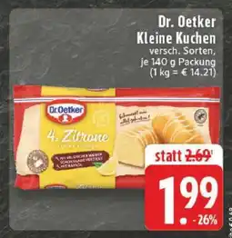 Edeka DR. OETKER Kleine Kuchen Angebot