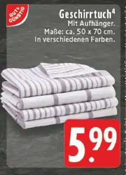 Edeka Geschirrtuch Angebot