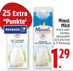 Edeka MinusL Milch Angebot