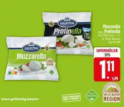 Edeka Mozzarella oder Protinella Angebot