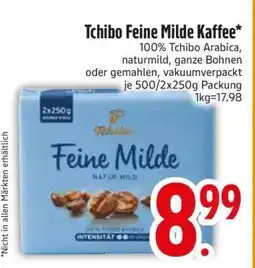 Edeka Tchibo Feine Milde Kaffee Angebot