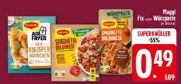 Edeka MAGGI Fix oder Würzpaste Angebot