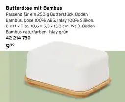 Tchibo Butterdose mit Bambus Angebot