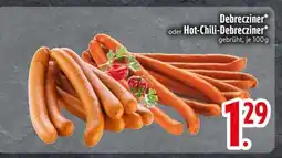Edeka Debrecziner oder Hot-Chili-Debrecziner Angebot