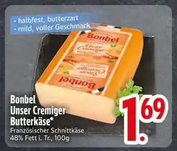 Edeka Bonbel Unser cremiger Butterkäse Angebot