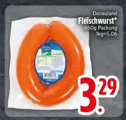 Edeka Donauland Fleischwurst Angebot