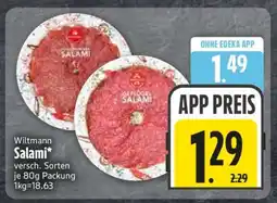 Edeka Wiltmann Salami Angebot