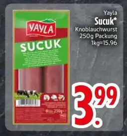 Edeka YAYLA Sucuk Angebot