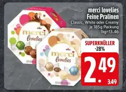 Edeka merci lovelies Feine Pralinen Angebot