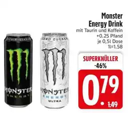 Edeka Monster energy drink Angebot