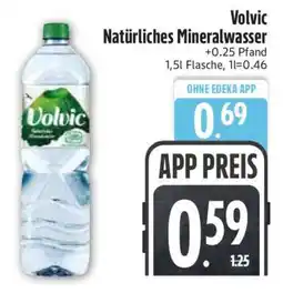 Edeka Volvic Natürliches Mineralwasser Angebot