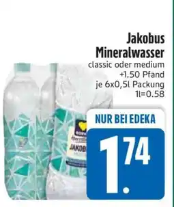 Edeka Jakobus Mineralwasser Angebot