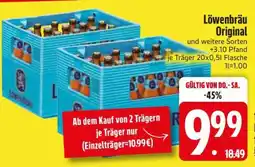 Edeka Löwenbräu Original Angebot