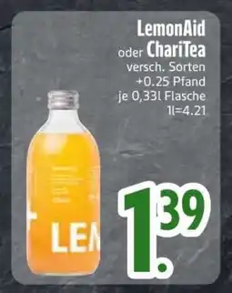 Edeka Lemonaid oder ChariTea Angebot