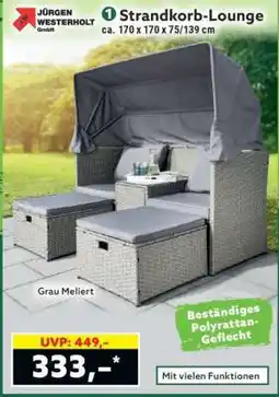 Norma Strandkorb-Lounge Angebot