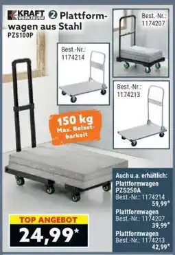 Norma Plattformwagen PZS100P Angebot