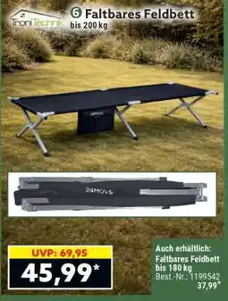 Norma Faltbares Feldbett Angebot