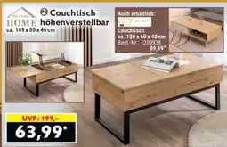 Norma Couchtisch höhenverstellbar Angebot