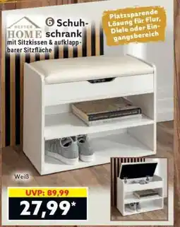 Norma Schuhschrank mit Sitzkissen & aufklappbarer Sitzfläche Angebot