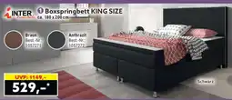 Norma Boxspringbett King Size Angebot